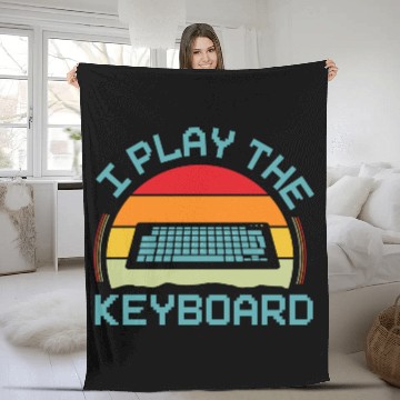 Discover Keyboard Gamer Computer Science Gaming Fleece Blankets