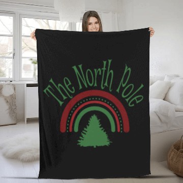 Discover North Pole Fleece Blankets