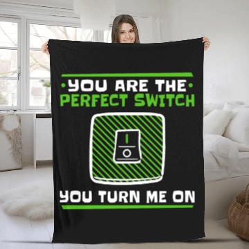 Discover Electrician Construction Electrician Fleece Blankets