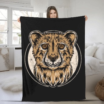 Discover Pard Fleece Blankets Kinder Leopard Jaguar Boys Girls