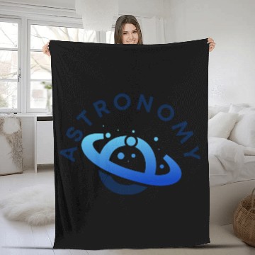 Discover Astronomy Science Fleece Blankets