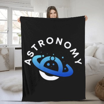 Discover Astronomy Science Fleece Blankets