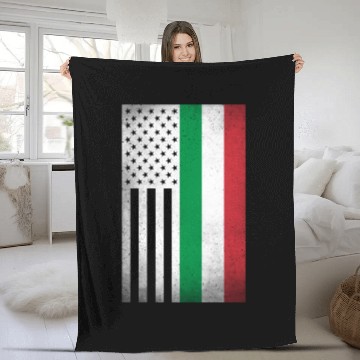 Discover Italy Design for proud Italian Americans Fleece Blankets