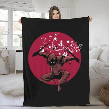 Discover Red Sun Retro Japan Classic 1988 Including Samurai Fleece Blankets