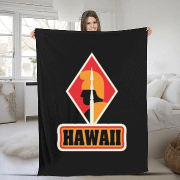 Discover US States HAWAII Fleece Blankets