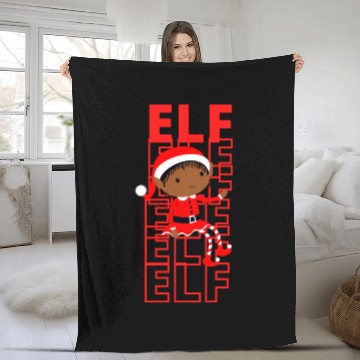 Discover Elf Love Red Fleece Blankets
