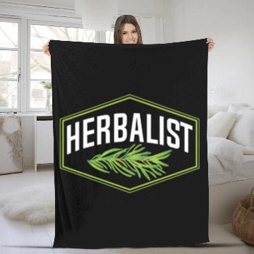 Discover Herbalist Gardening Herbalism Herbs Herb Fleece Blankets