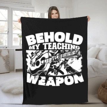 Discover Music Teacher Fleece Blankets