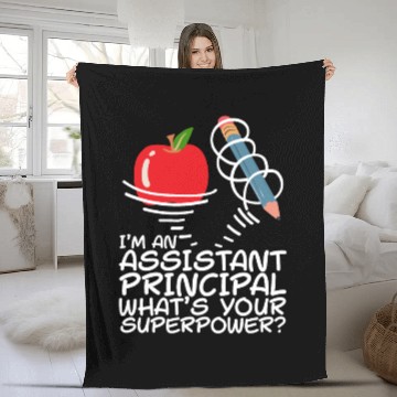 Discover Assistant Principal Fleece Blankets