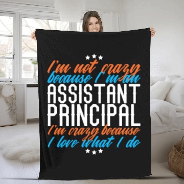 Discover Assistant Principal Fleece Blankets