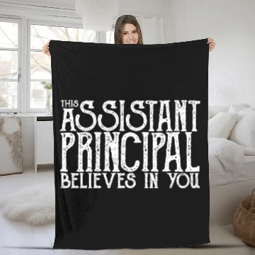 Discover Assistant Principal Fleece Blankets