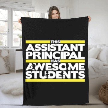 Discover Assistant Principal Fleece Blankets