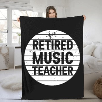 Discover Music Teacher Fleece Blankets