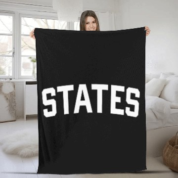 Discover United States Coach Trend Fleece Blankets Short Sleeve