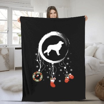 Discover dog dreamcatcher Christmas Nova Scotia Retriever Fleece Blankets