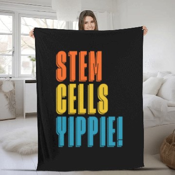 Discover Biology Biologist Kids Biology Fleece Blankets