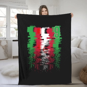 Discover Iran Soccer team Jerseys Iran team 2022 number 9 Fleece Blankets