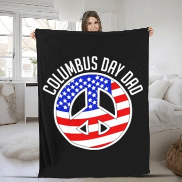 Discover Columbus Day 1492 Fleece Blankets
