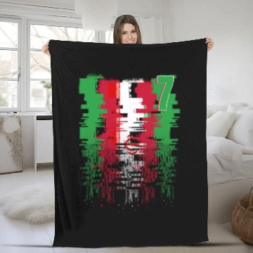 Discover Iran Soccer team Jerseys Iran team 2022 number 7 Fleece Blankets
