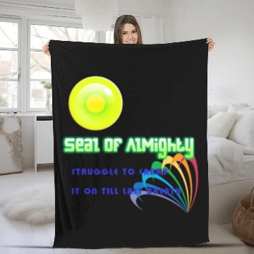 Discover SEAL OF ALMIGHTY Fleece Blankets