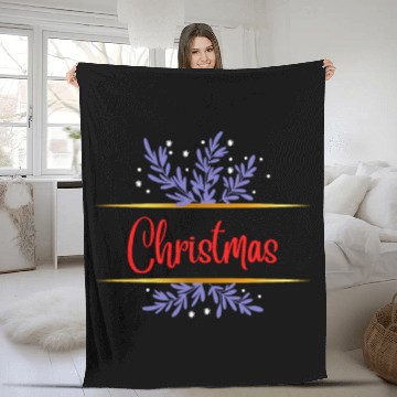 Discover Merry Christmas Fleece Blankets