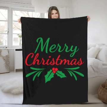 Discover Marry Christmas Fleece Blankets