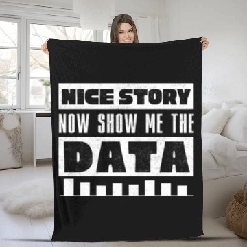 Discover Data anlayst, data engineer Fleece Blankets