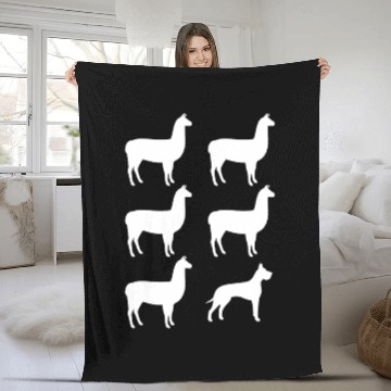 Discover Llama Llama Llama Great Dane Fleece Blankets