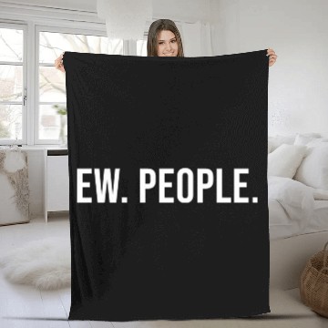 Discover EW. PEOPLE. Fleece Blankets