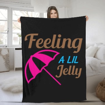 Discover Feeling A LiL Salty with Summer Clothes Fleece Blankets