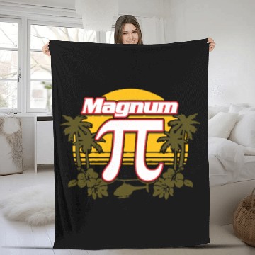 Discover Magnum Pi Funny Fleece Blankets