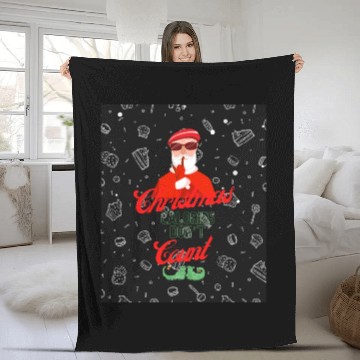 Discover Christmas holidays funny Christmas Calories Don't Fleece Blankets