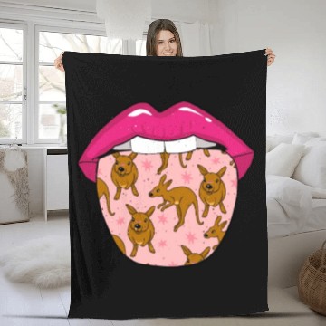 Discover Kangaroo Tongue Fleece Blankets