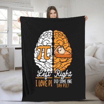 Discover Math Instructor Math Teacher Mathematician Pi Day Fleece Blankets