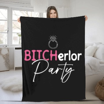 Discover Bitcherlor Party - Bachelorette Party Bride Squad Fleece Blankets