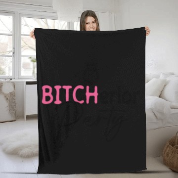 Discover Bitcherlor Party - Bachelorette Party Bride Squad Fleece Blankets