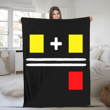 Discover Soccer Yellow Red Card Gift for Soccer Referee Fleece Blankets