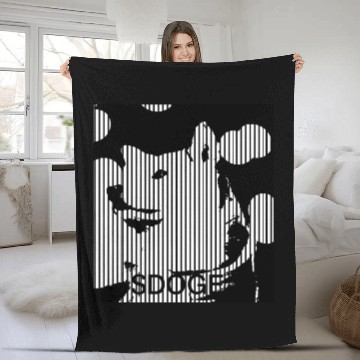 Discover $DOGE Dogecoin Postal Fleece Blankets