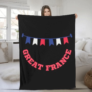 Discover GREAT FRANCE Fleece Blankets