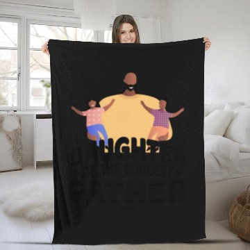 Discover I love my dad Fleece Blankets