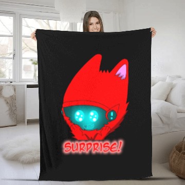 Discover Surprise Sticker! :D Fleece Blankets