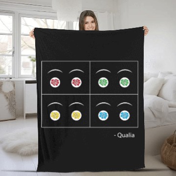 Discover Psychology Qualia Fleece Blankets