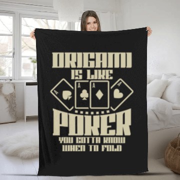 Discover Poker Casino Poker Player Gambling Roulette Gift Fleece Blankets