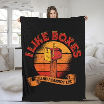 Discover Mail Men Mail Carrier Postal Worker Postman Fleece Blankets