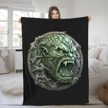 Discover Angry Hulk Fleece Blankets