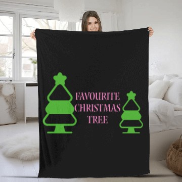 Discover Christmas tree favourite Fleece Blankets