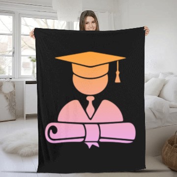 Discover College School  Fleece Blankets