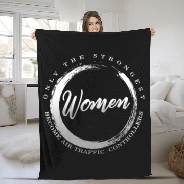 Discover Pilot Fleece Blankets, Strongest Women Become Air Traffic