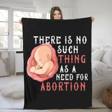 Discover Anti Abortion Pro Life Conservative Gift Idea Fleece Blankets