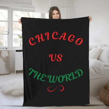 Discover chicago pride Fleece Blankets